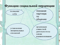 Восприятие социальная перцепция