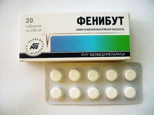 Как применяются таблетки Фенибут